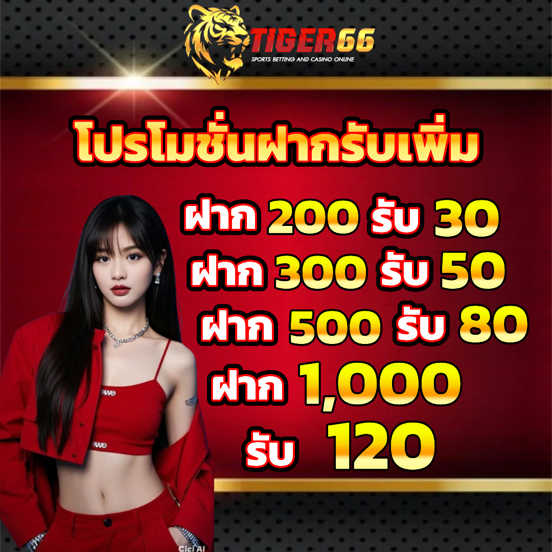 tiger66 เครดิตฟรี